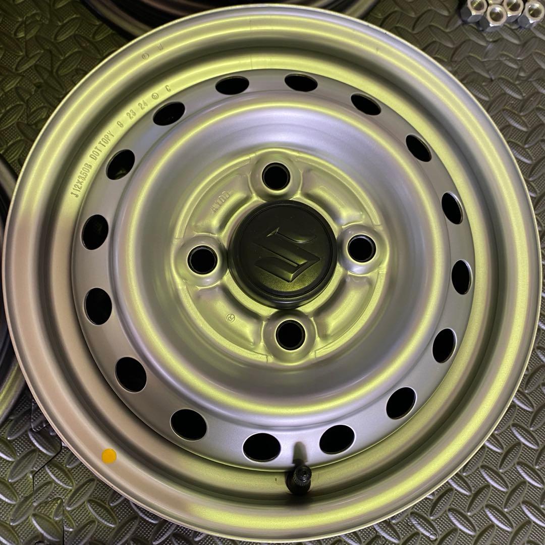 スズキ　キャリー　DA16T 純正鉄ホイール　中古美品(新車外し)　4枚セット