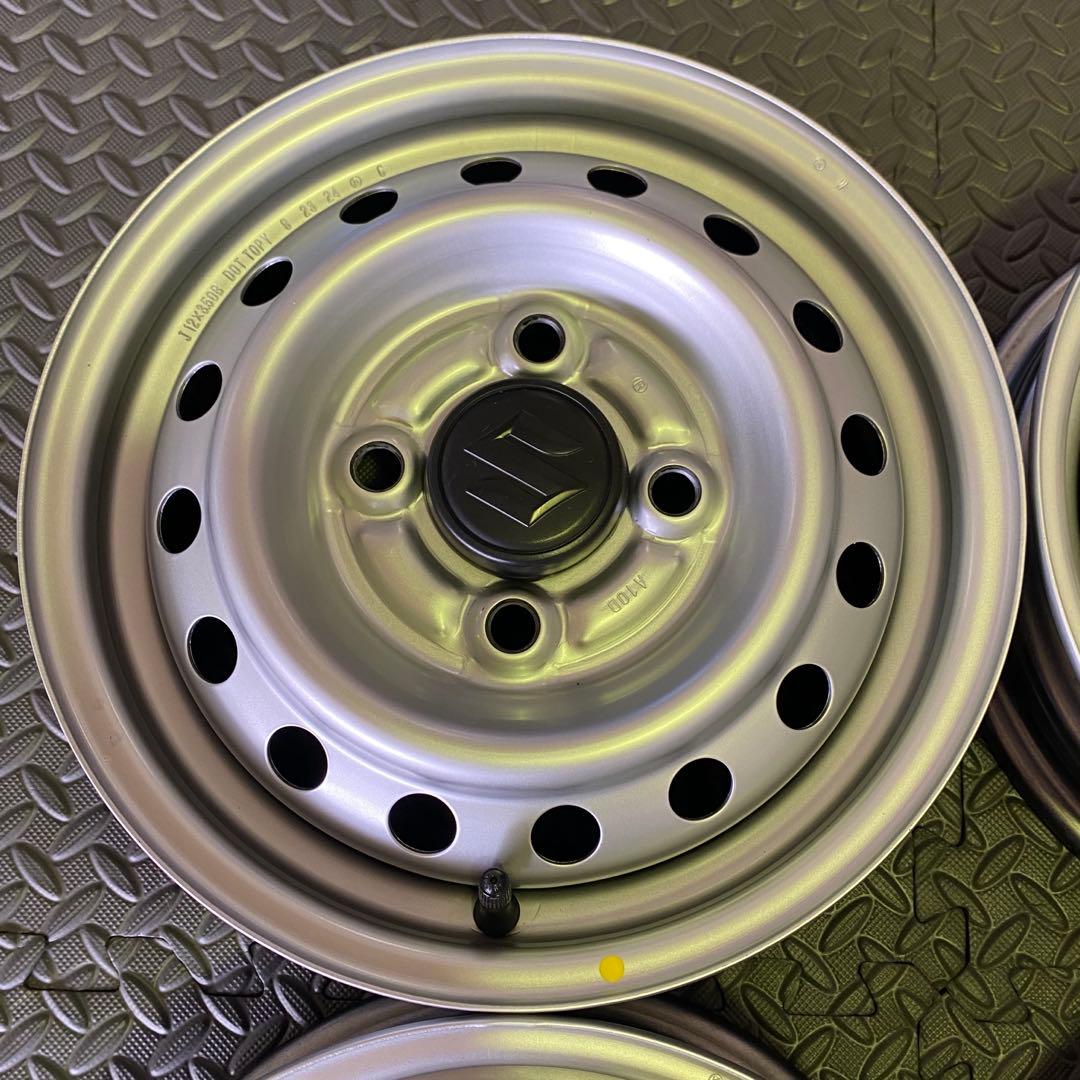 スズキ　キャリー　DA16T 純正鉄ホイール　中古美品(新車外し)　4枚セット