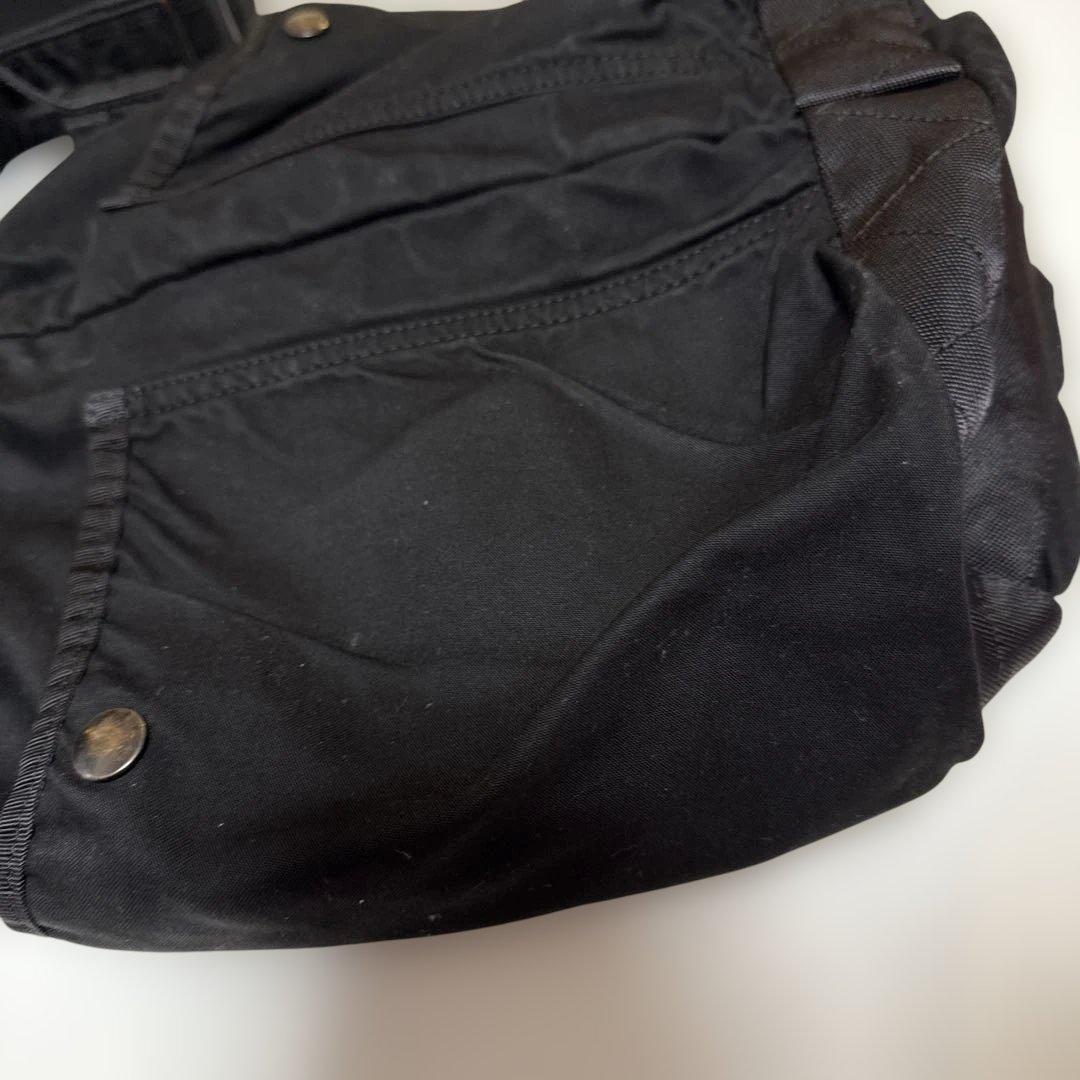 PORTER CRAG SHOULDER BAG S ショルダーバッグ ブラック