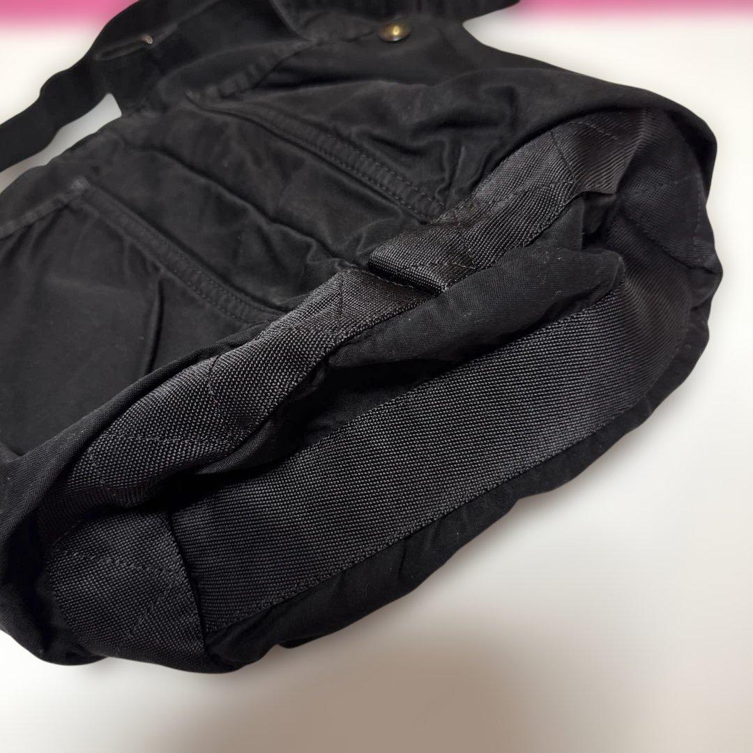 PORTER CRAG SHOULDER BAG S ショルダーバッグ ブラック