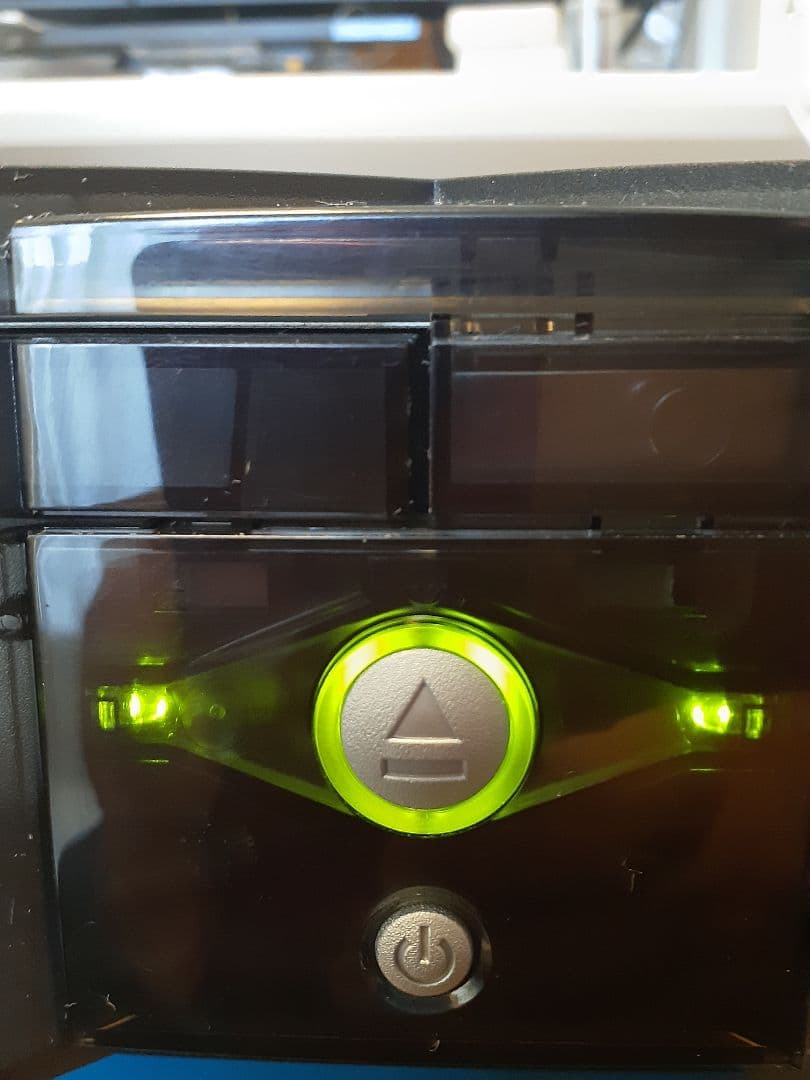 【動作未確認】初代Xboxスペシャルエディション スケルトンブラック ジャンク