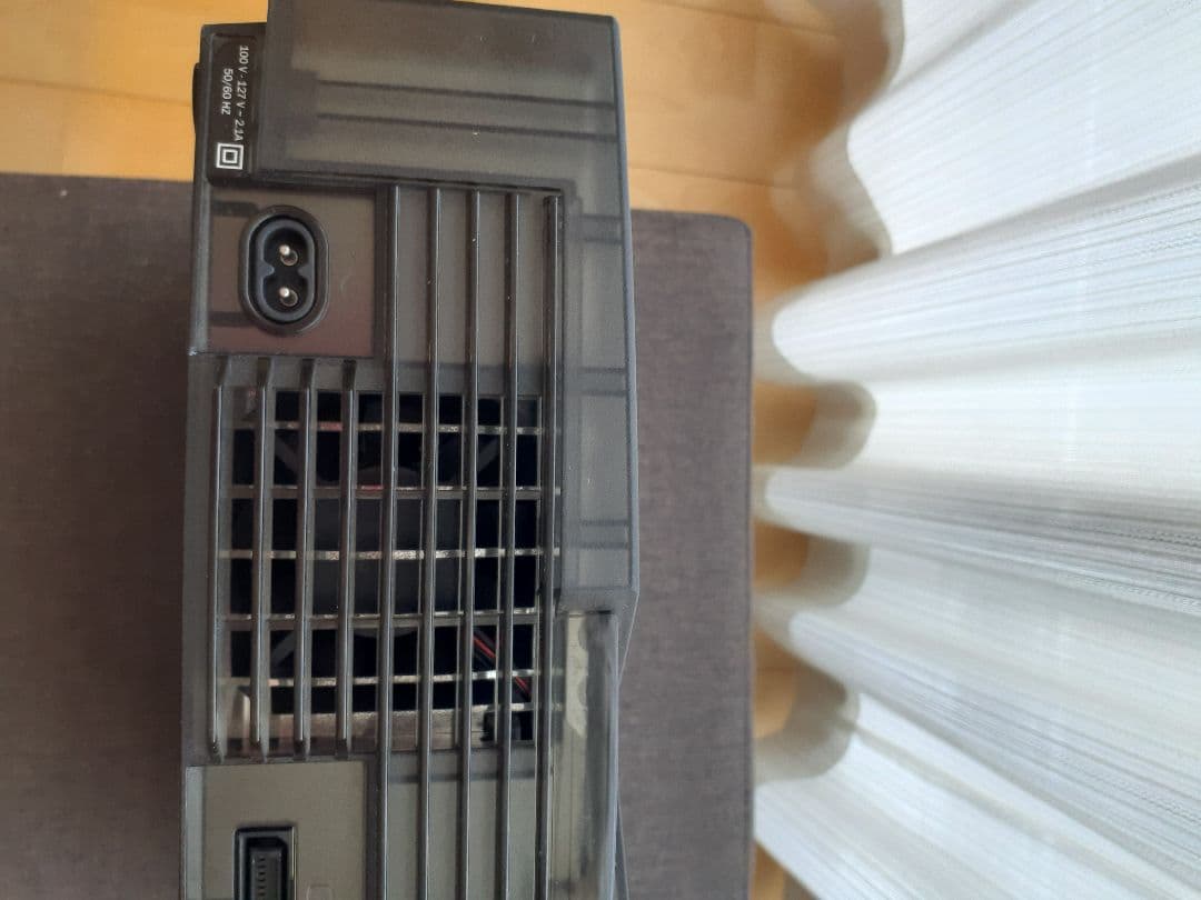 【動作未確認】初代Xboxスペシャルエディション スケルトンブラック ジャンク