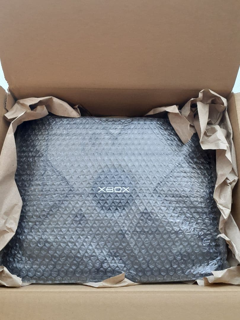 【動作未確認】初代Xboxスペシャルエディション スケルトンブラック ジャンク