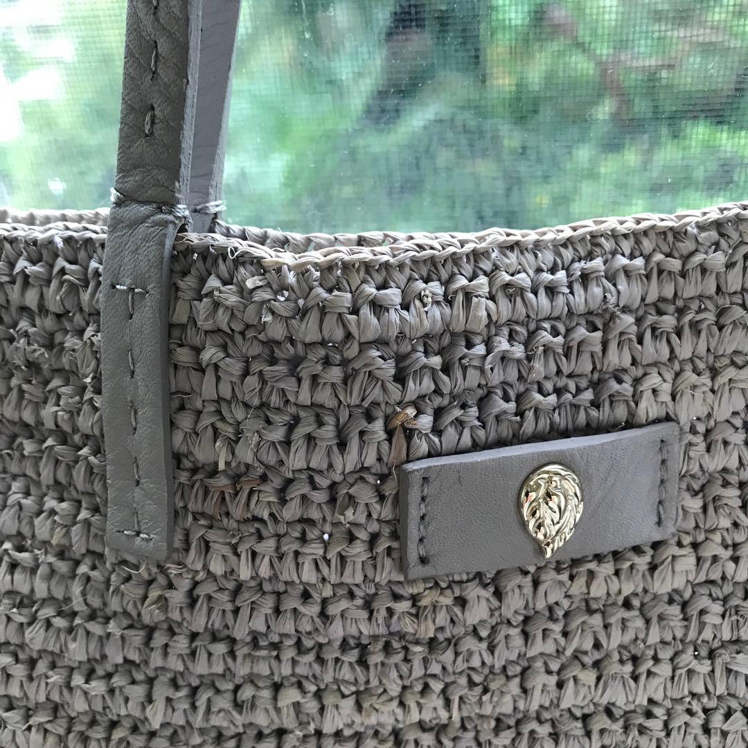 美品ヘレンカミンスキーDavolettaラフィアバッグ