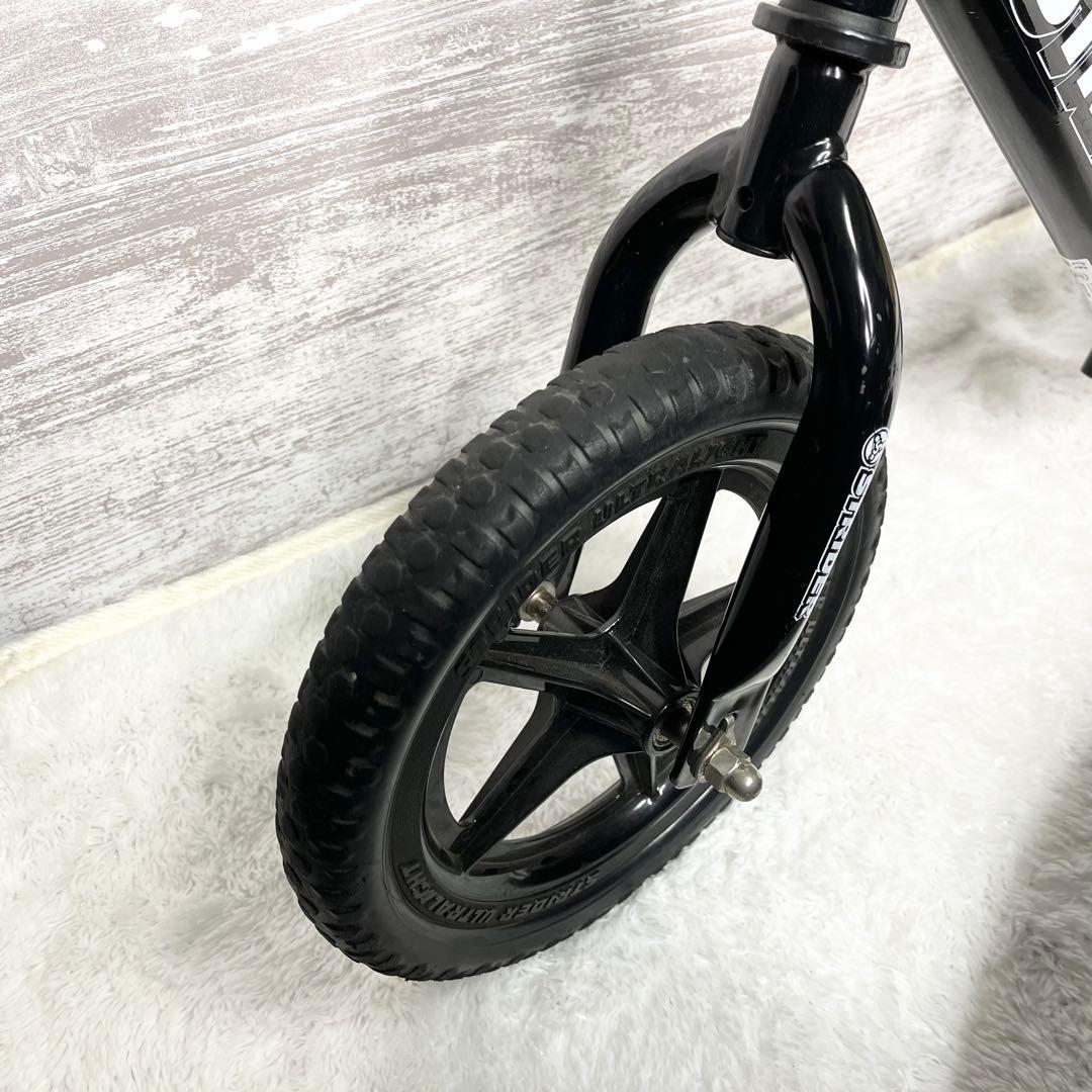 美品　STRIDER スポーツバランスバイク ブラック スポーツモデル
