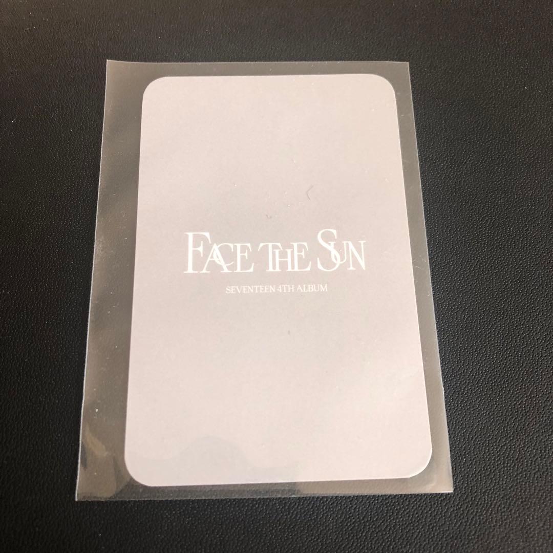 SEVENTEEN FACE THE SUN  ヨントン　トレカ ジュン