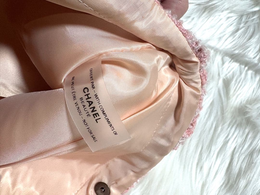 大*子様 シャネル CHANEL ピンク ラメ ツイード トートバッグ