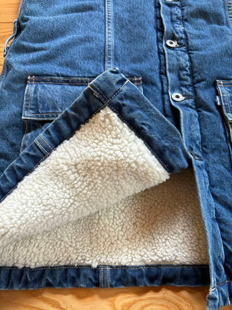 リーバイス　デニムベスト　ジレ　オーガニックコットン