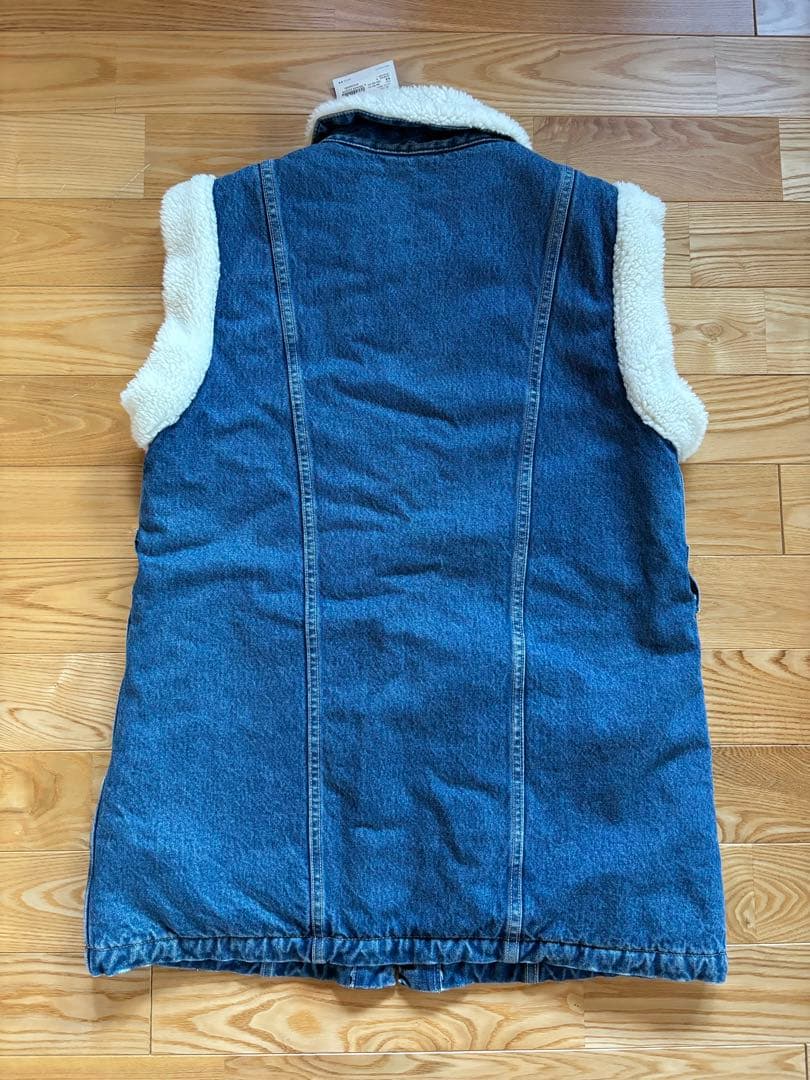 リーバイス　デニムベスト　ジレ　オーガニックコットン