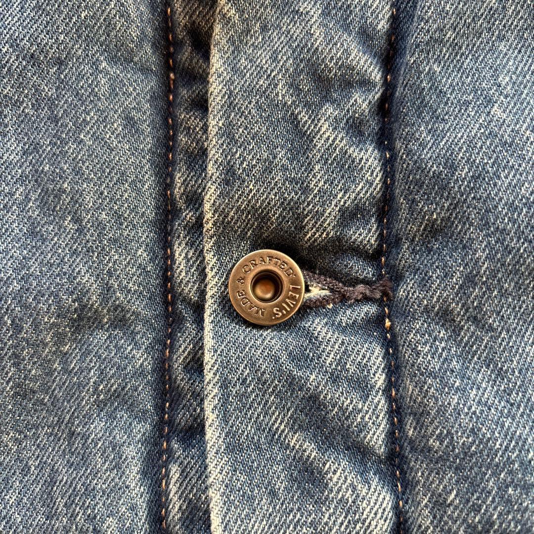 リーバイス　デニムベスト　ジレ　オーガニックコットン