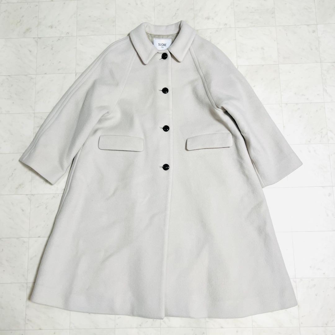 SLOBE IENA ⭐︎ 襟付きラグランAラインコート