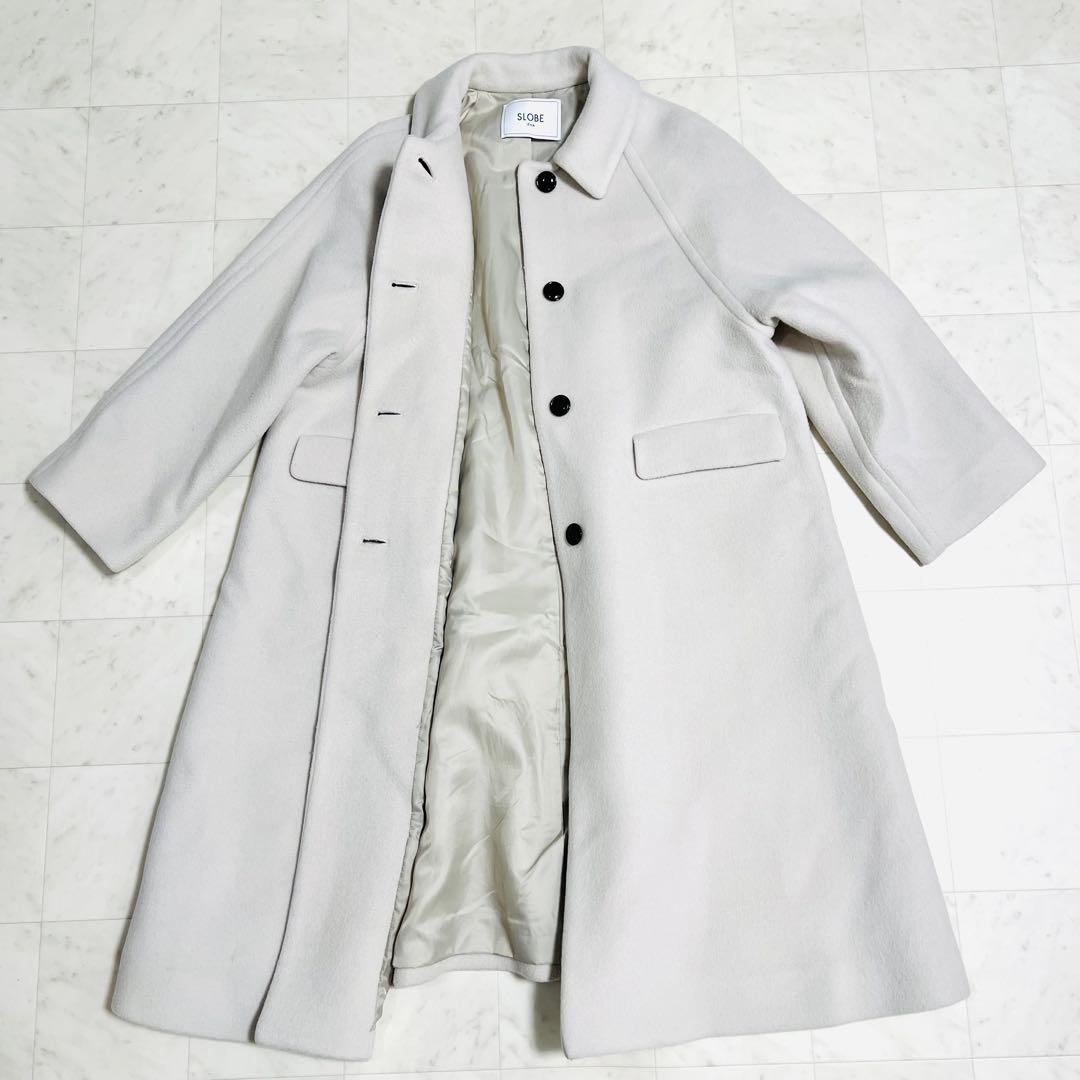 SLOBE IENA ⭐︎ 襟付きラグランAラインコート
