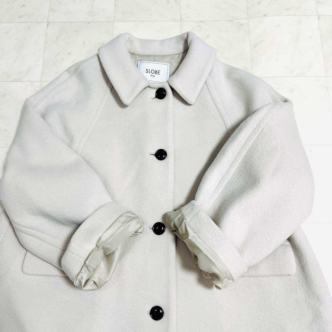 SLOBE IENA ⭐︎ 襟付きラグランAラインコート