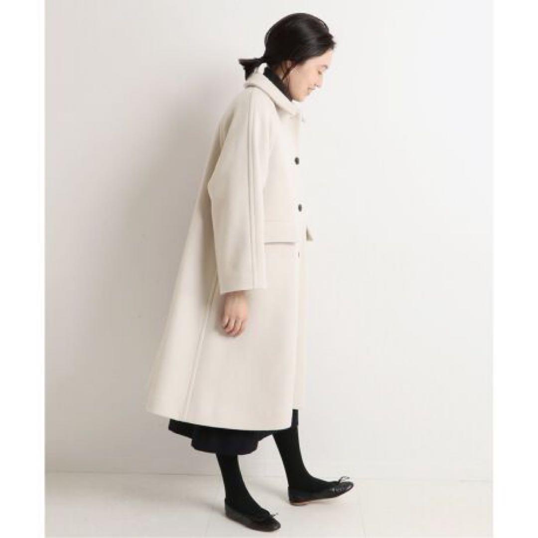 SLOBE IENA ⭐︎ 襟付きラグランAラインコート