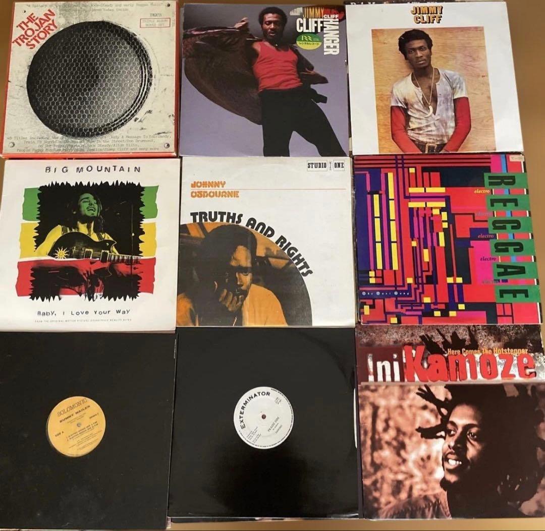 ボブマーリー✴︎ジミークリフ✴︎その他アナログ盤✴︎まとめ売り32枚➕シングル3枚