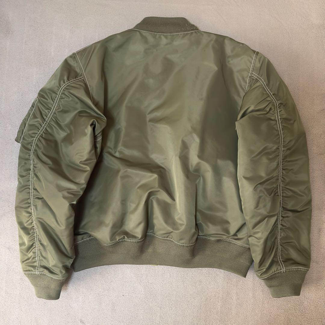 ジャケット・アウター STUSSY BUILT REVERSIBLE BOMBER JACKET L