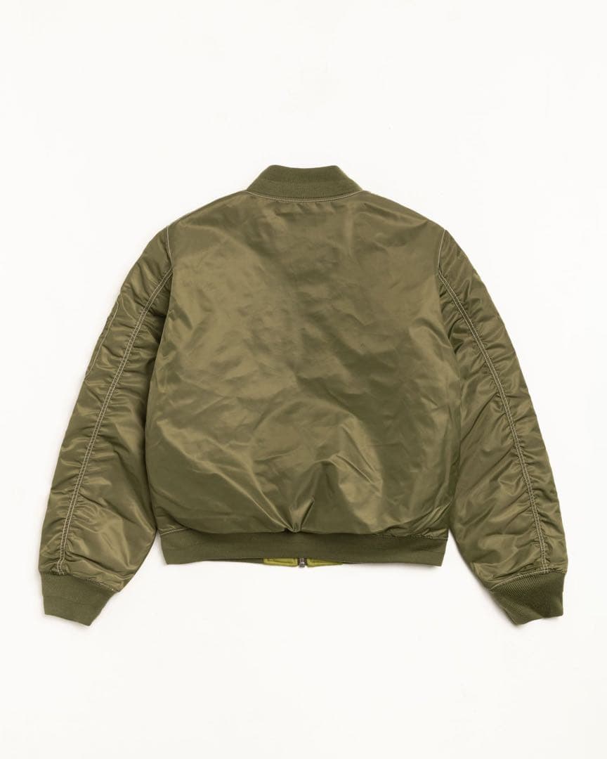 ジャケット・アウター STUSSY BUILT REVERSIBLE BOMBER JACKET L