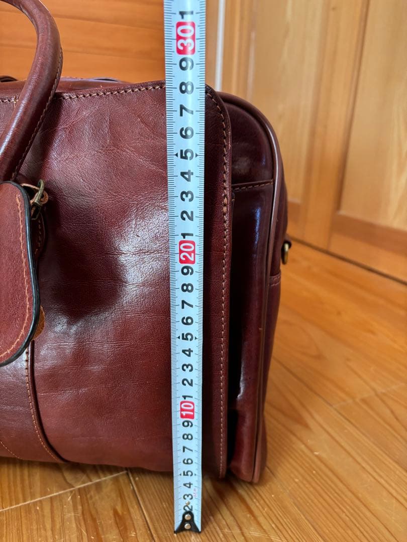 美品！スノビスト、レザー ダッフルバッグ ブラウン　2WAY