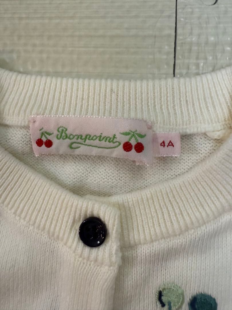 bonpoint カーディガン　ワンピース　セット