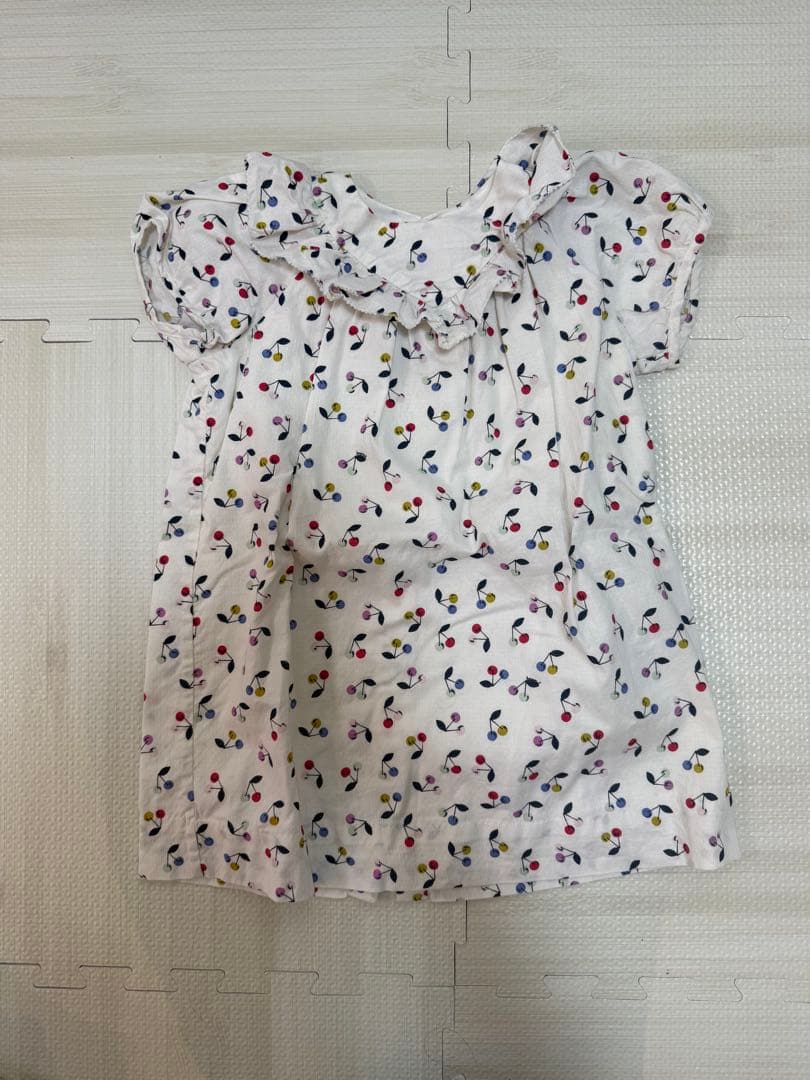 bonpoint カーディガン　ワンピース　セット