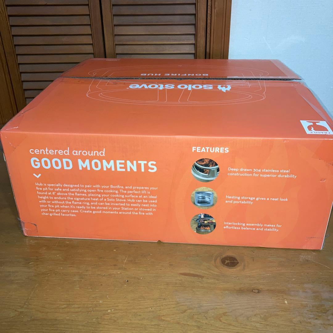 未使用SOLO STOVE ボンファイヤー用ソロストーブ ファイヤーピット ハブ