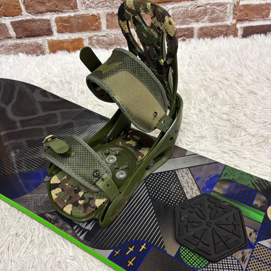 ✨良品✨Burton CLASH 161 バイン　FS スノボセット　バートン