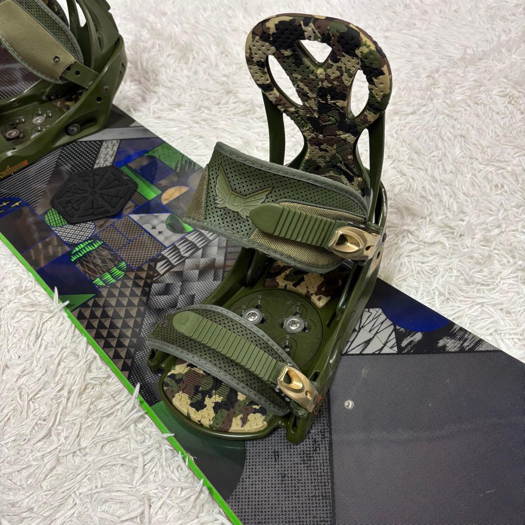 ✨良品✨Burton CLASH 161 バイン　FS スノボセット　バートン