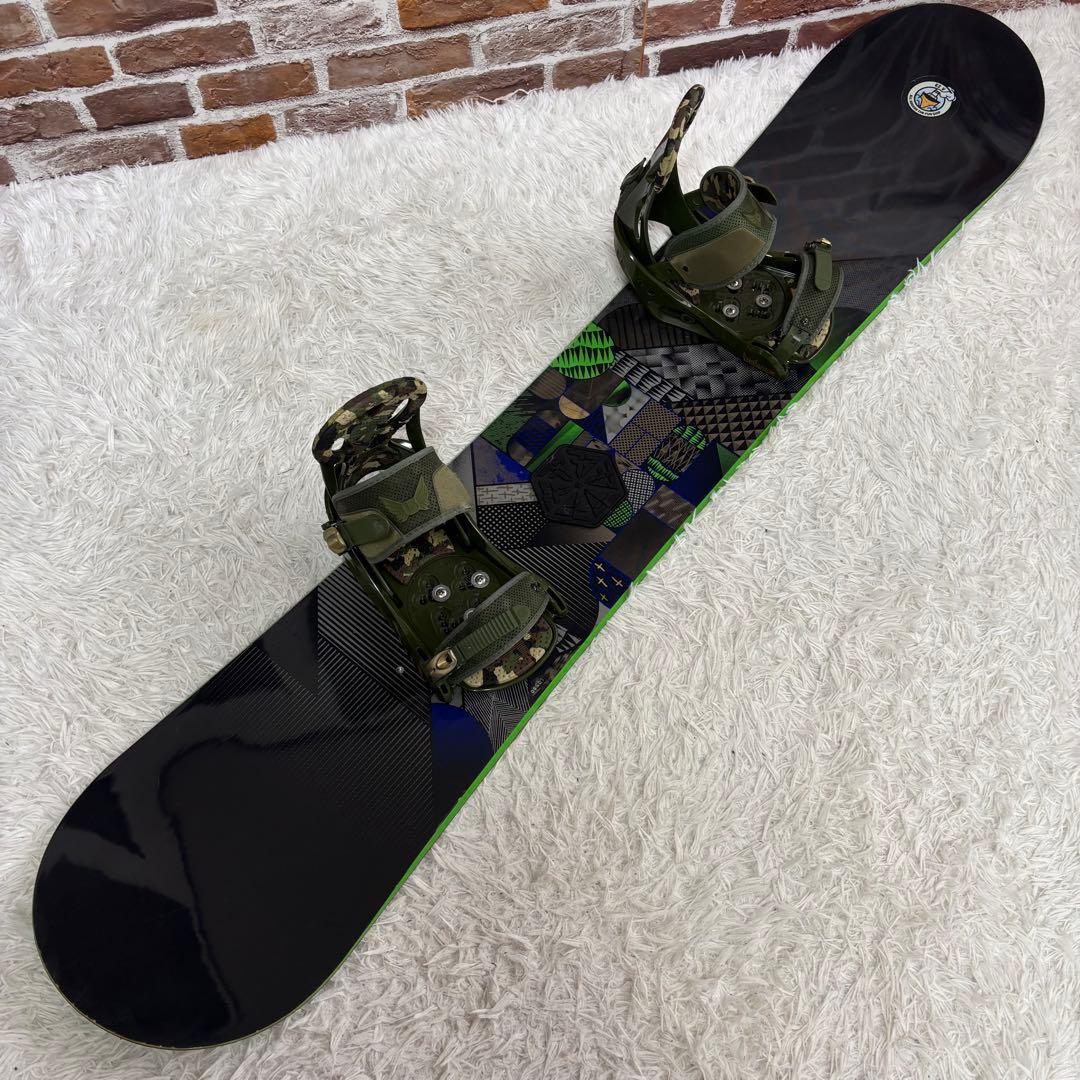 ✨良品✨Burton CLASH 161 バイン　FS スノボセット　バートン