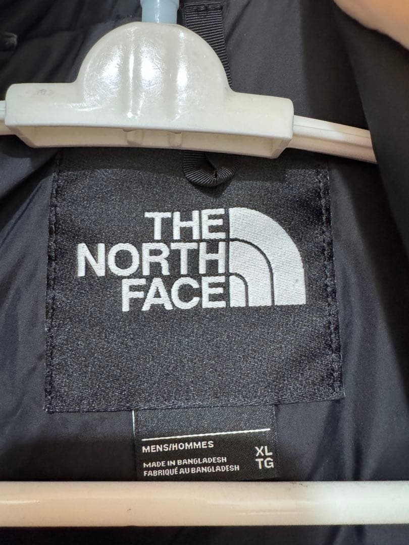 THE NORTH FACE XL ダウンベスト ピンク/ブラック