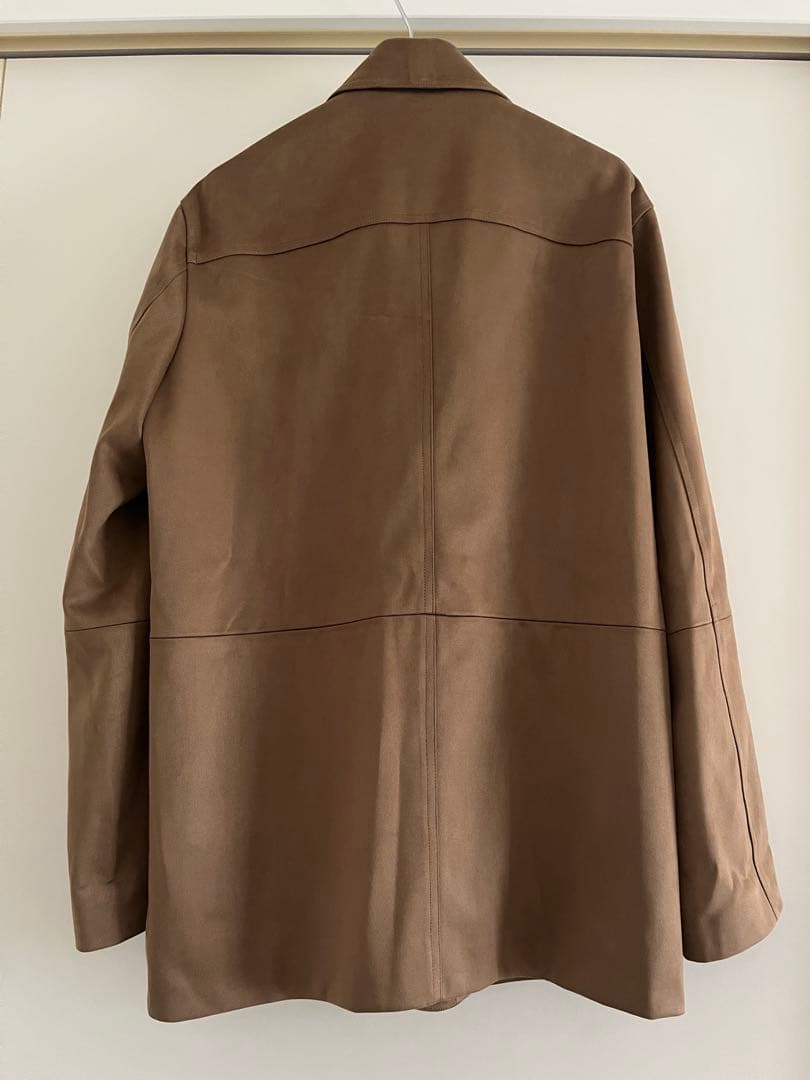 OHOTORO/ Henry Suede Jacket ベージュ