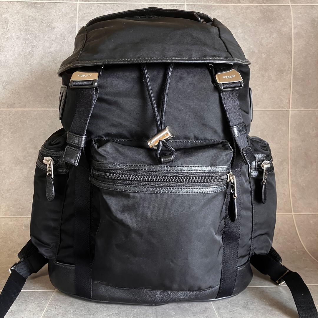 COACH F71884 コーチ リュック ブラック メンズ バックパック