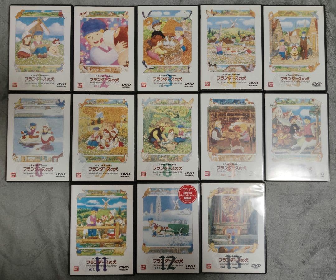 世界名作劇場６作品　国内正規品　ＤＶＤ全巻セット