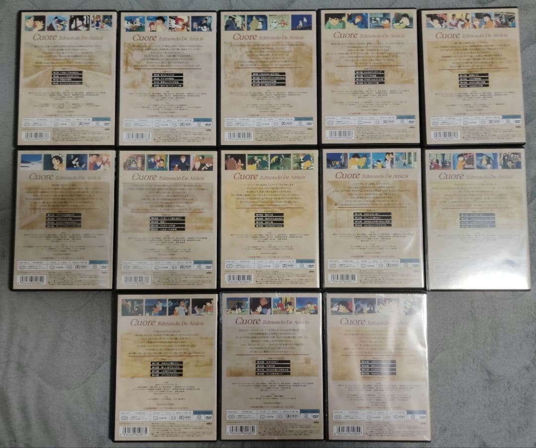 世界名作劇場６作品　国内正規品　ＤＶＤ全巻セット