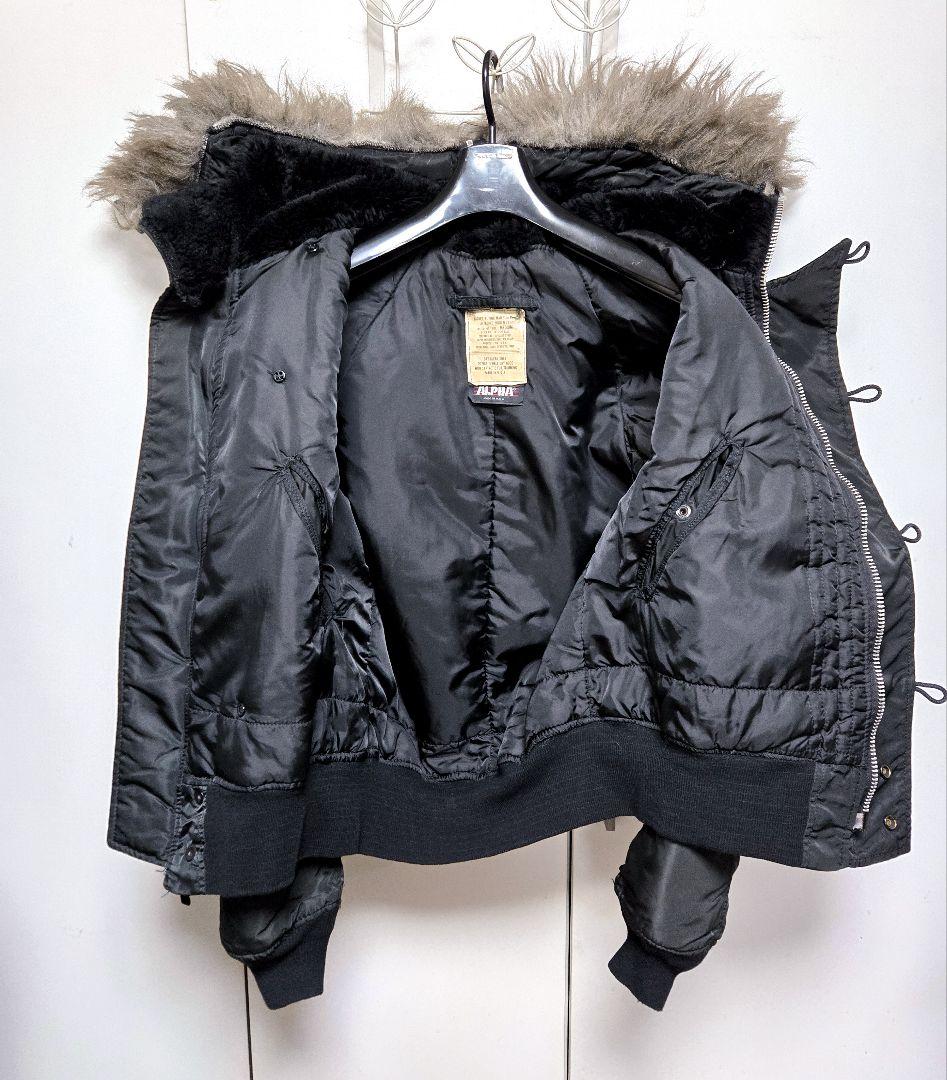 80s ヴィンテージ ALPHA アルファ N-2B フライト ジャケット