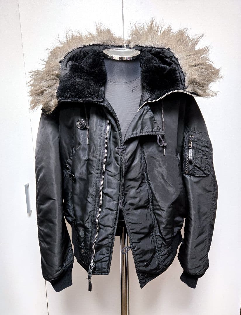 80s ヴィンテージ ALPHA アルファ N-2B フライト ジャケット