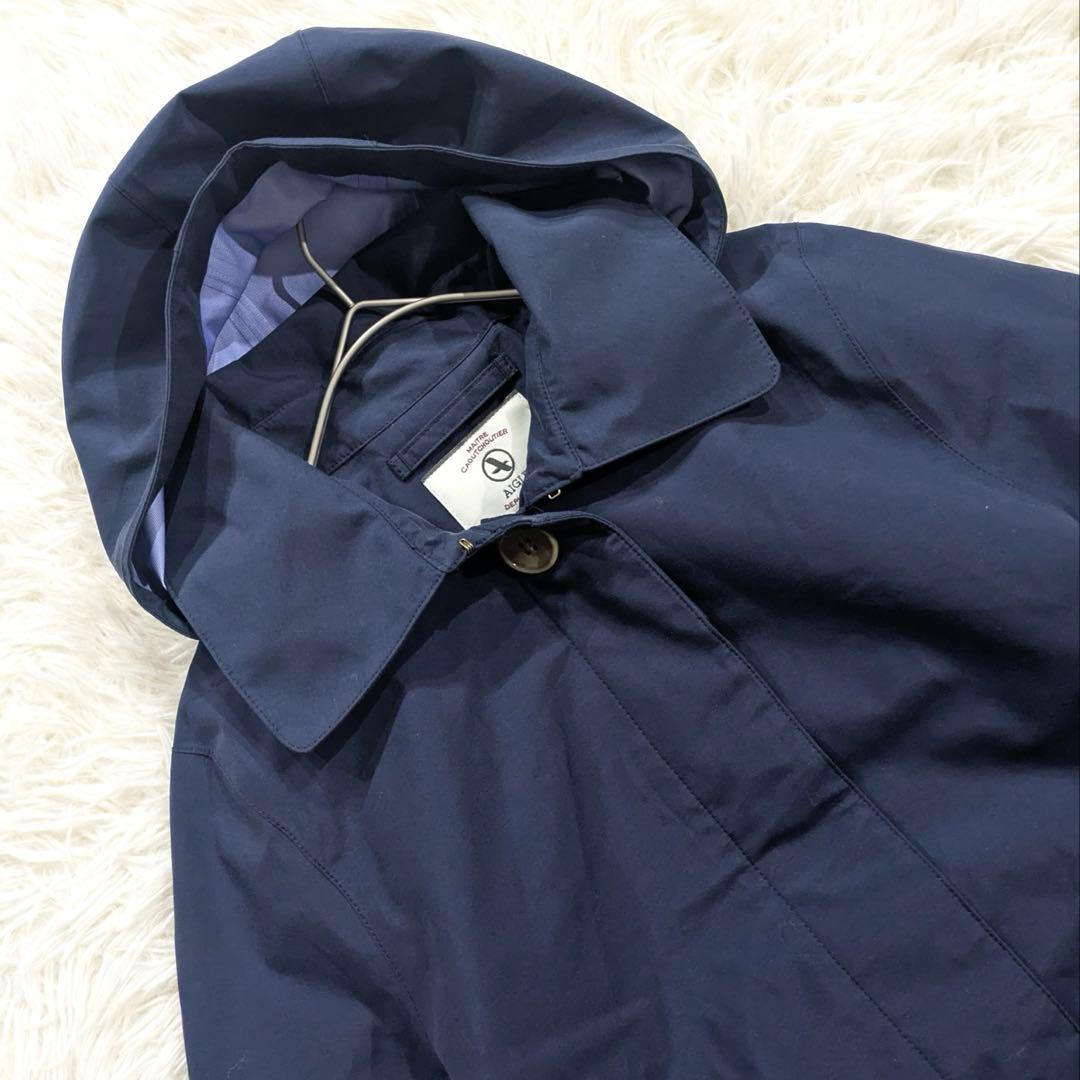 エーグル AIGLE トレンチコート ロングコート ゴアテックス 防水 防風