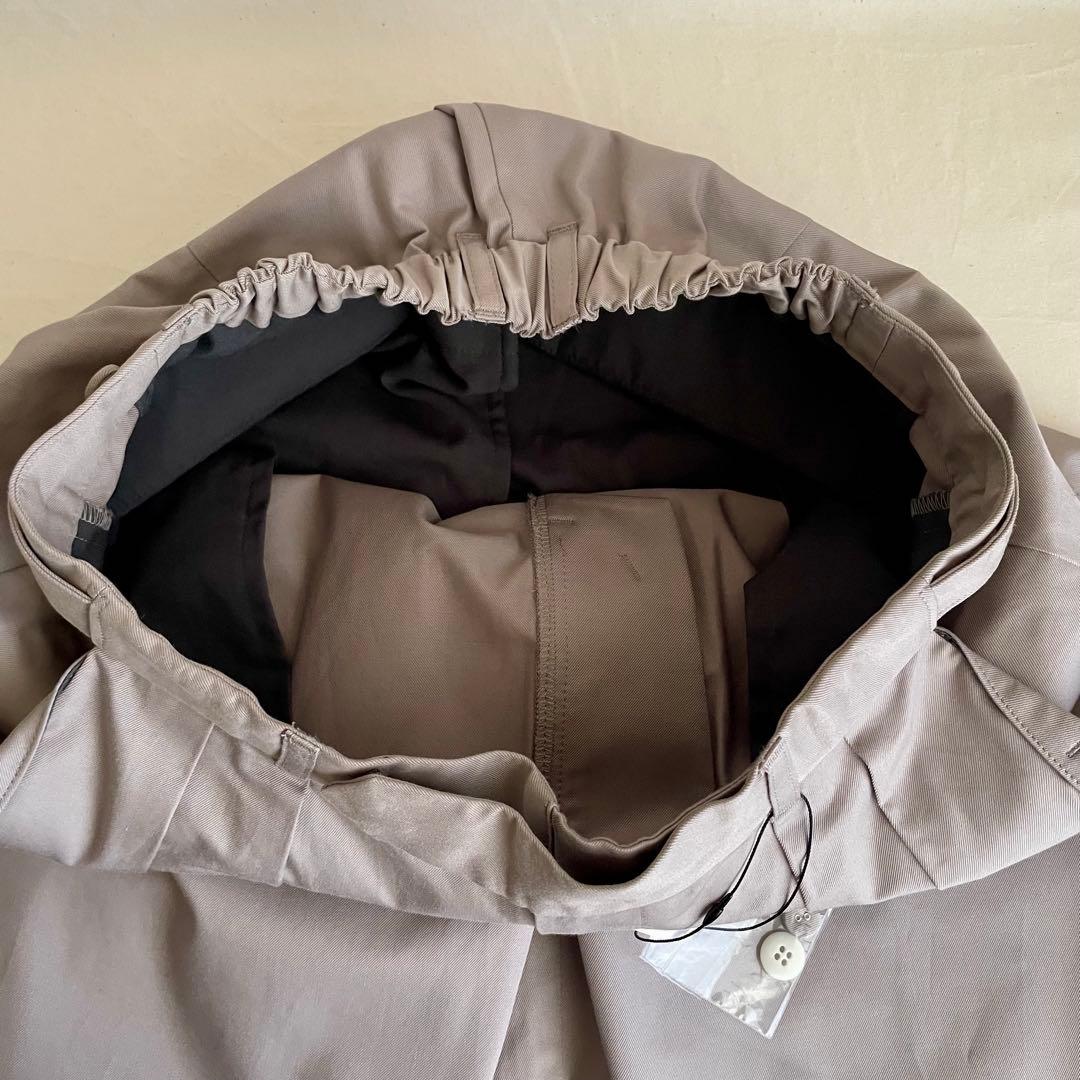 【新品タグ付き】北欧暮らしの道具店 タックパンツ バルーンパンツ グレージュ