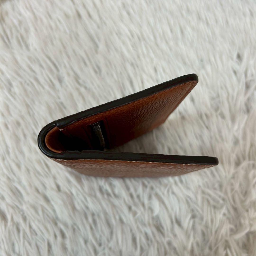 未使用級✨土屋鞄 ウルバーノ ジャケットパース 折り財布 ブラウン