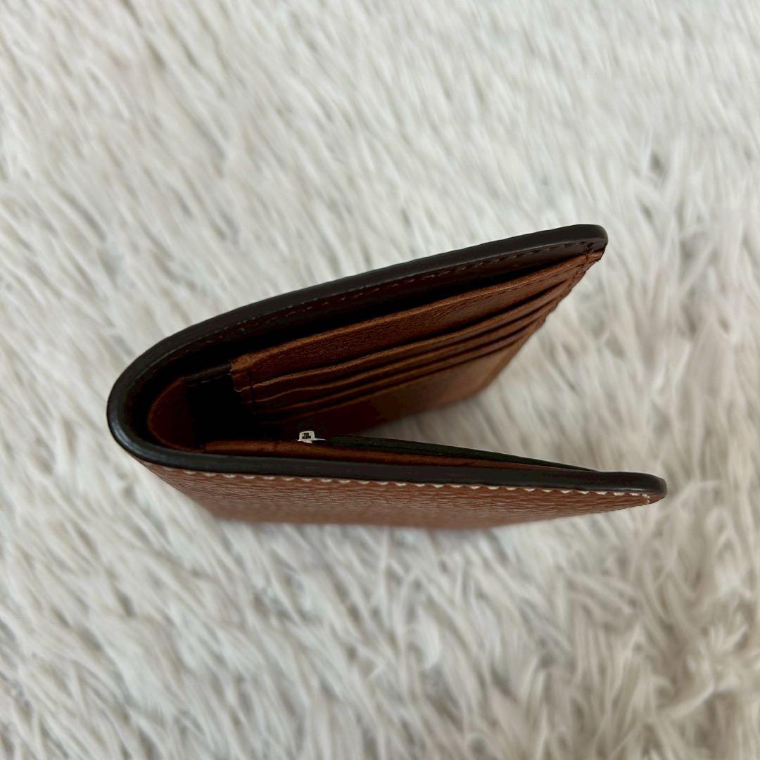 未使用級✨土屋鞄 ウルバーノ ジャケットパース 折り財布 ブラウン