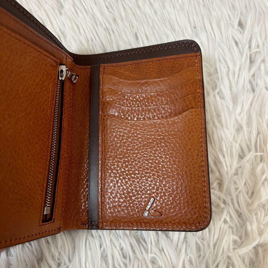 未使用級✨土屋鞄 ウルバーノ ジャケットパース 折り財布 ブラウン