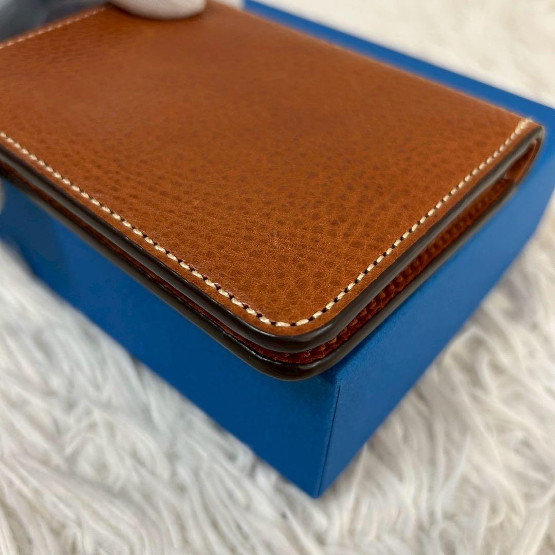 未使用級✨土屋鞄 ウルバーノ ジャケットパース 折り財布 ブラウン