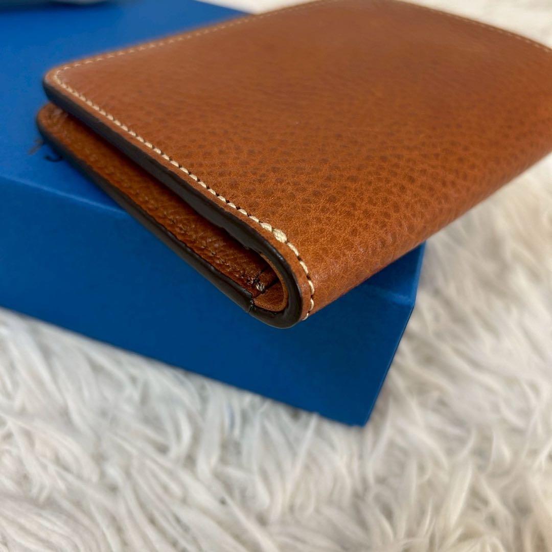 未使用級✨土屋鞄 ウルバーノ ジャケットパース 折り財布 ブラウン