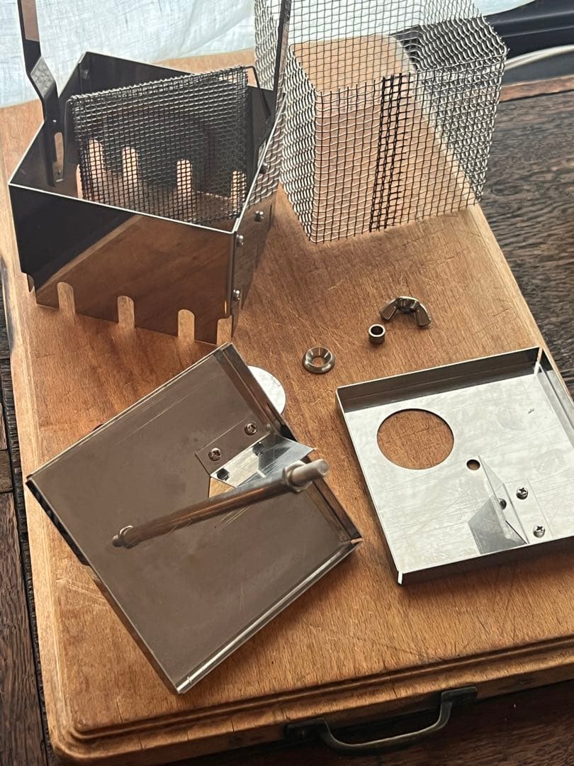 アウベルクラフト 遠赤コーヒー焙煎キット Lタイプ 手回しロースター 一度使用