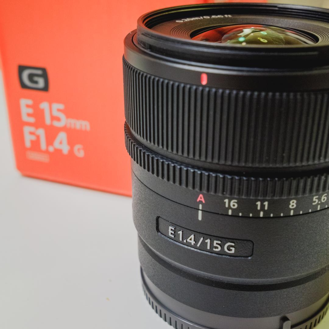 レンズ(単焦点) Sony E 15mm F1.4 G SEL15F14G