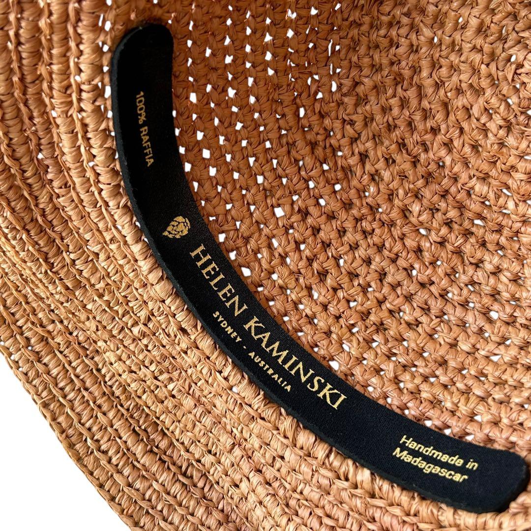 ヘレンカミンスキー　麦わら帽子　ストローハット　箱入り