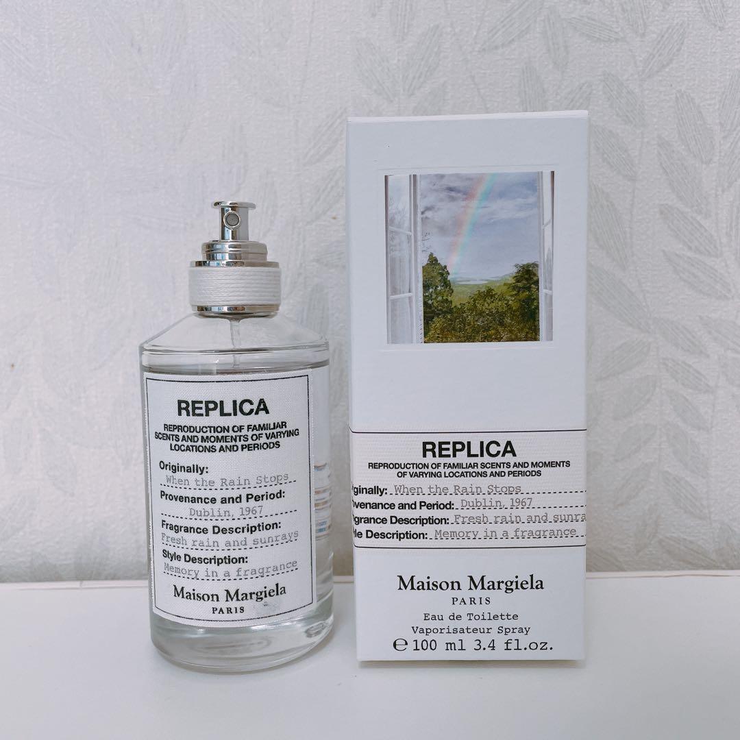 メゾンマルジェラ ウェン ザ レイン ストップス オードトワレ レプリカ