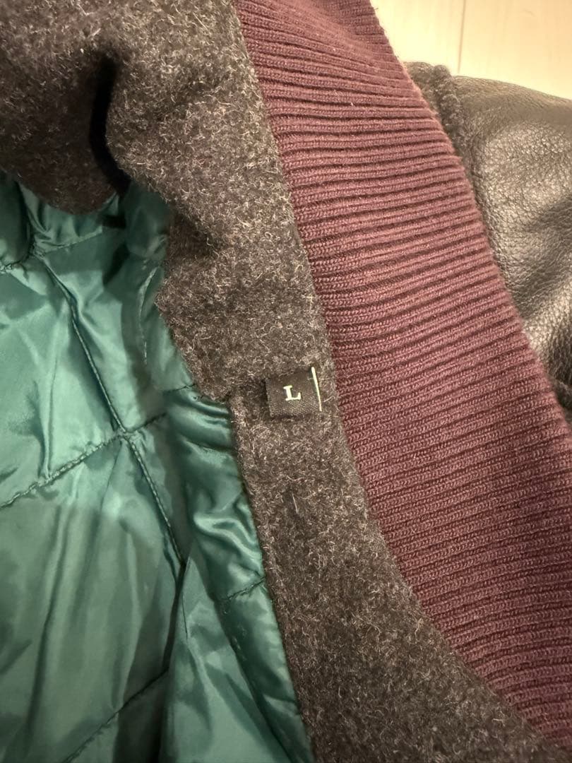 DIESEL ディーゼル スタジャン レザー L