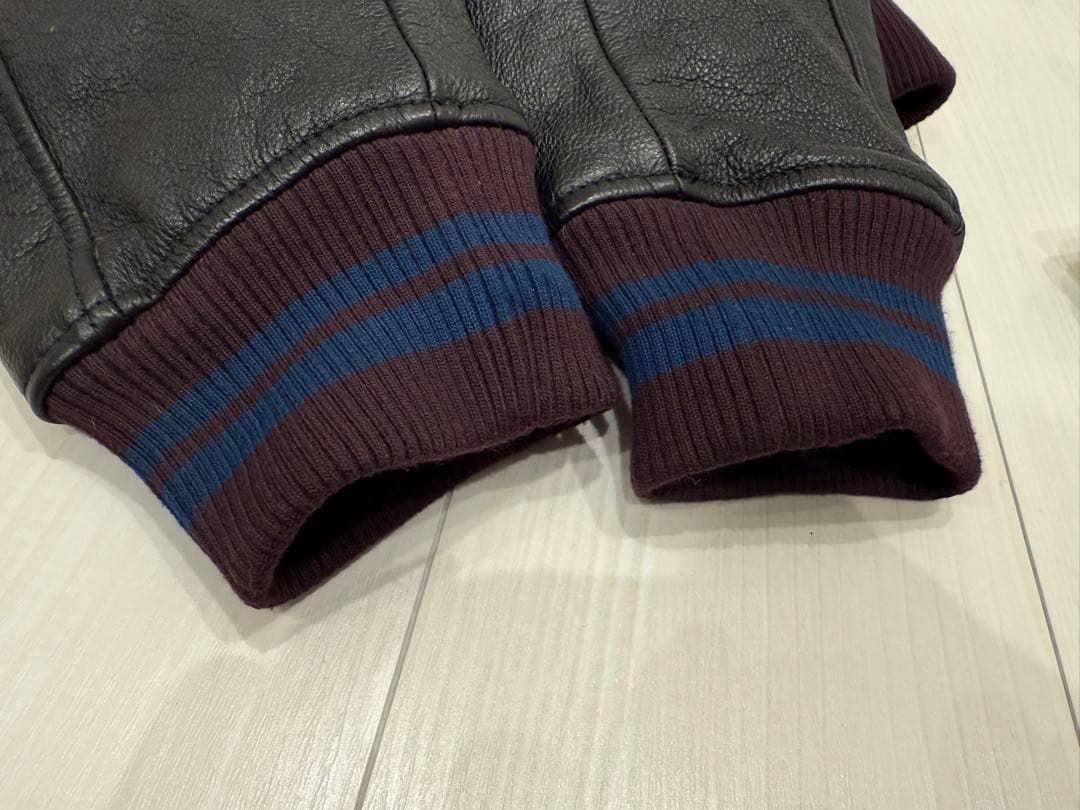 DIESEL ディーゼル スタジャン レザー L