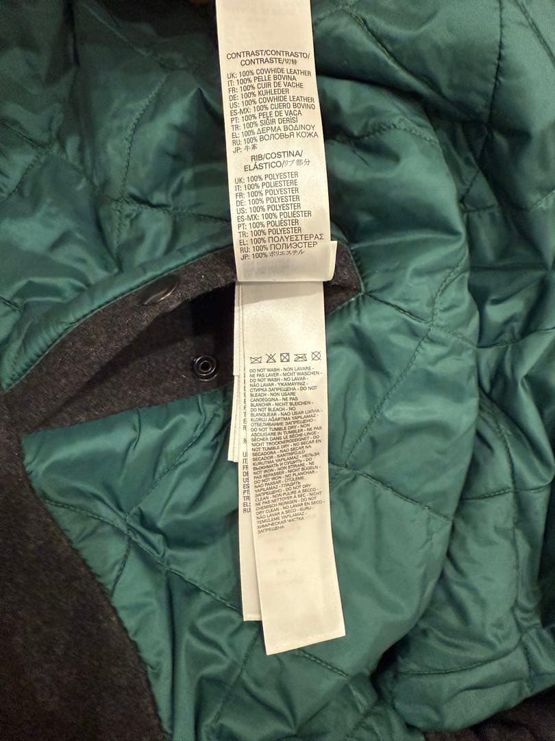 DIESEL ディーゼル スタジャン レザー L