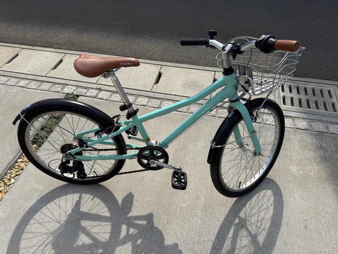 【引き取り限定】子供用自転車 KhodaaBloom 前面バスケット付き